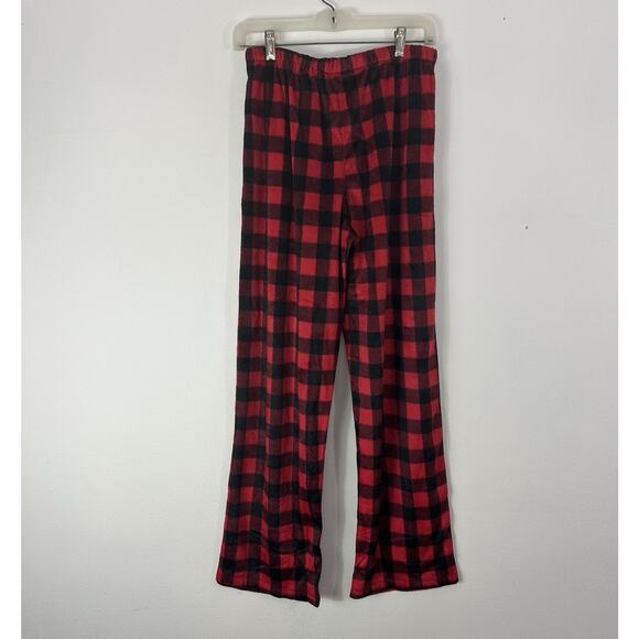 Lanz of Salzburg Pajama Set Red Black Buffalo Plaid Womens‎ Small Sleep Lounge - Picture 7 of 9